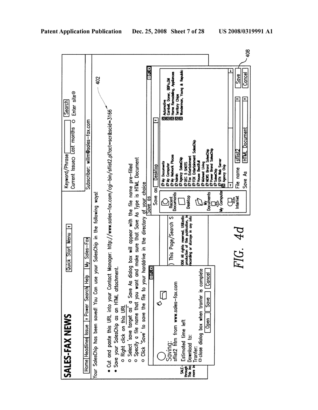 System for Searching Network Accessible Data Sets - diagram, schematic, and image 08