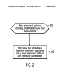 STATEMENT GENERATION USING STATEMENT PATTERNS diagram and image