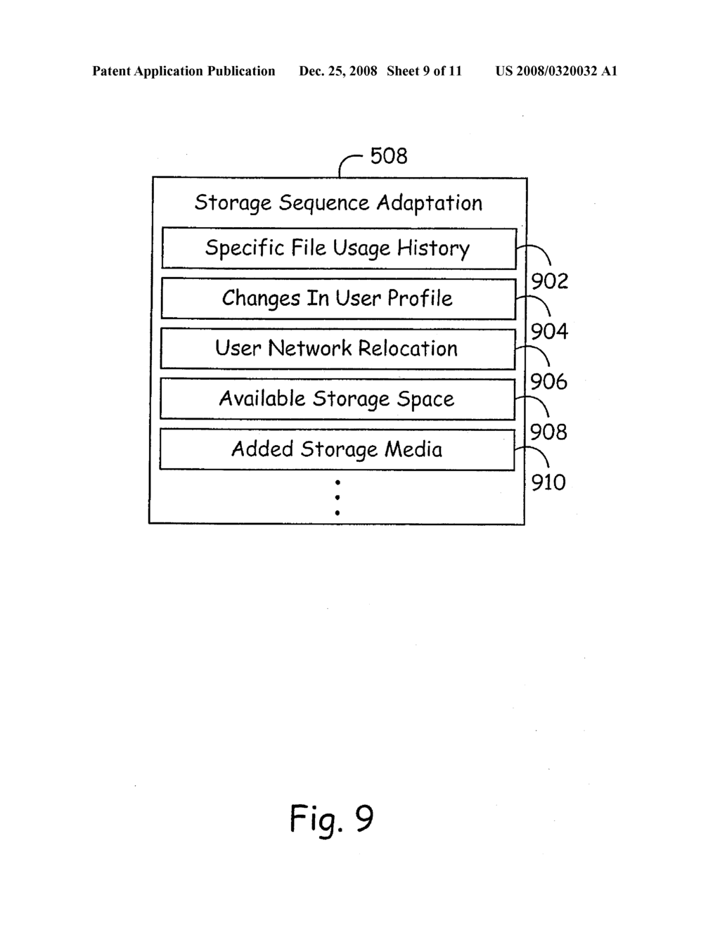 STORAGE OF APPLICATION SPECIFIC PROFILES CORRELATING TO DOCUMENT VERSIONS - diagram, schematic, and image 10