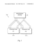 MICROPROGRAMMED PROCESSOR HAVING MUTIPLE PROCESSOR CORES USING TIME-SHARED ACCESS TO A MICROPROGRAM CONTROL STORE diagram and image