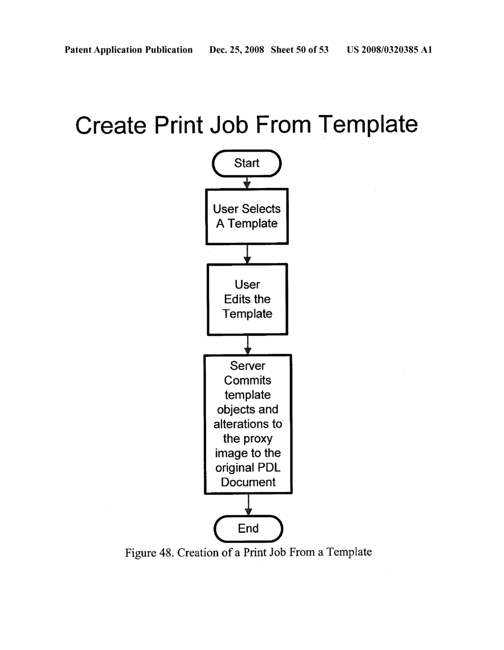 Graphical Object Insertion During Preparation of Production Data for a Print Job Using a Still Image Proxy of a Page Description Language Image File - diagram, schematic, and image 51