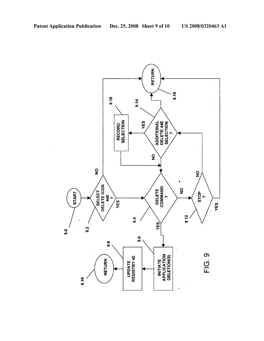 System, method and computer-readable medium for enhanced user deletion of software from a computer - diagram, schematic, and image 10