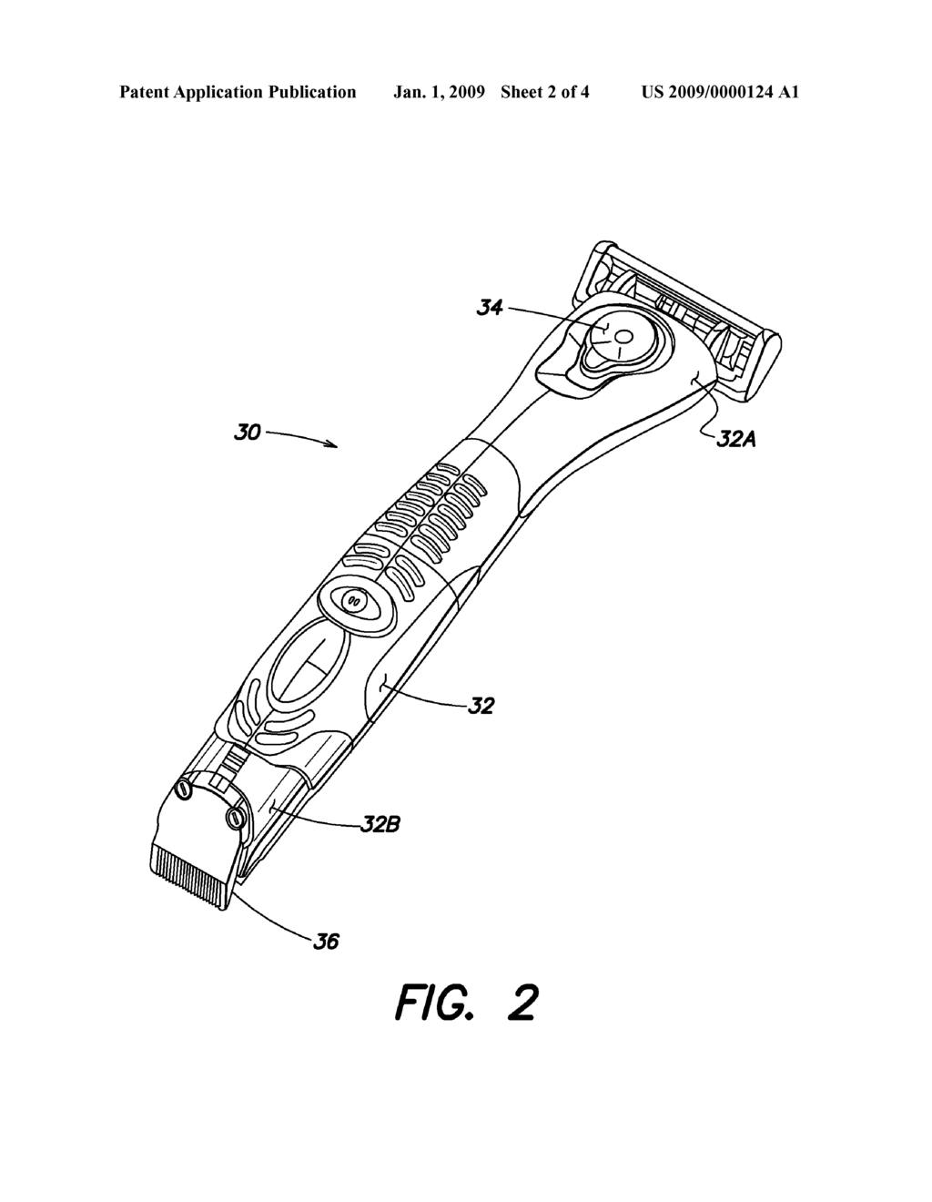 GROOMING TOOL ASSEMBLY - diagram, schematic, and image 03