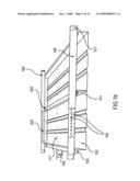 Apparatus and method for securing a roof assembly during a severe wind storm diagram and image