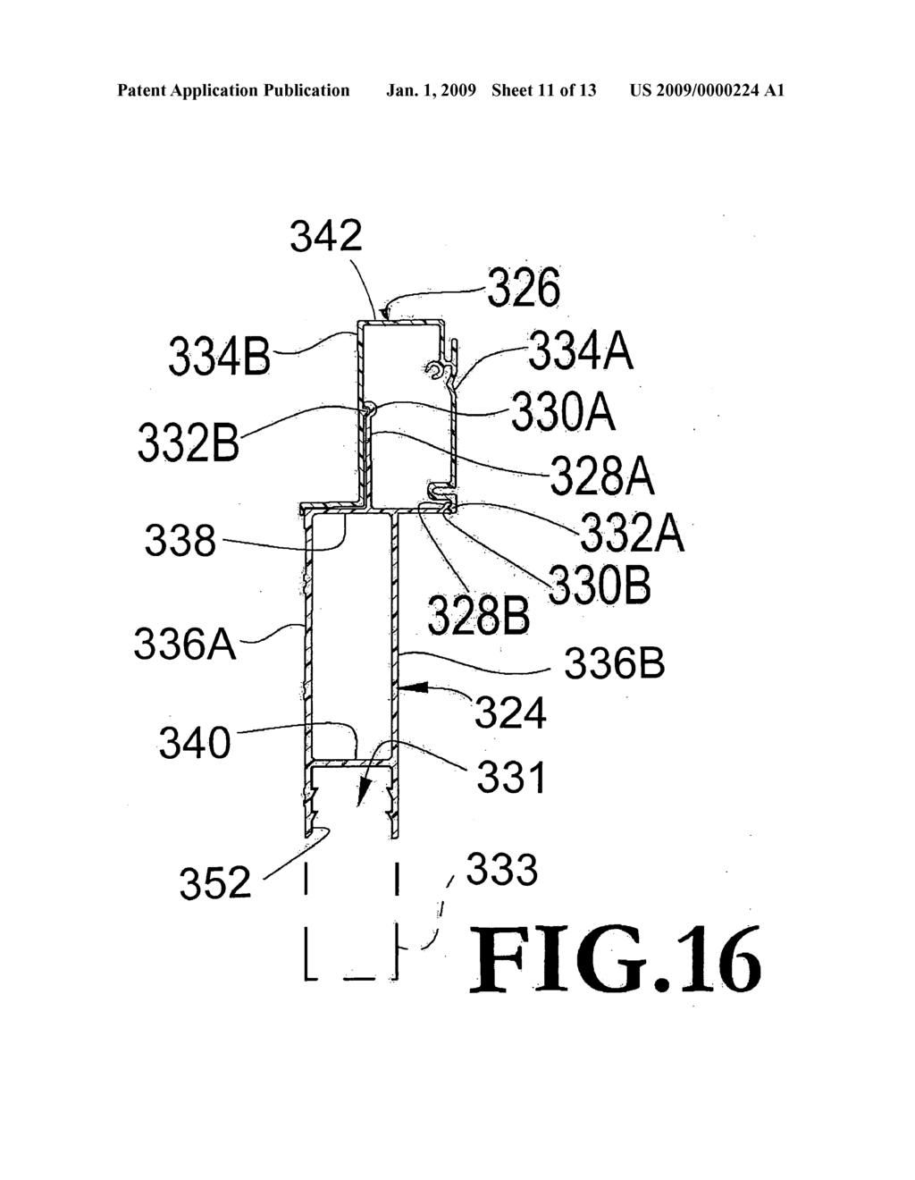 Pultruded door frame - diagram, schematic, and image 12