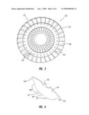 Torque converter having weld free blades diagram and image