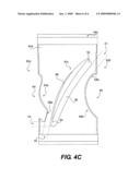 Stator assembly including bleed ports for turbine engine compressor diagram and image