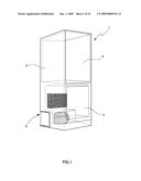 Modular Refrigeration Unit and Process for Assembling a Modular Refrigeration Unit to a Cabinet of a Refrigeration Appliance diagram and image