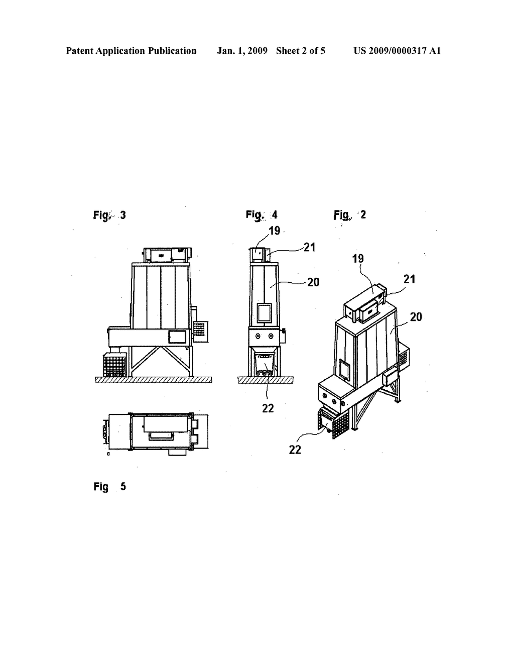 Device and method for disinfection of ice machines, ice silos and/or chutes for transport of ice - diagram, schematic, and image 03