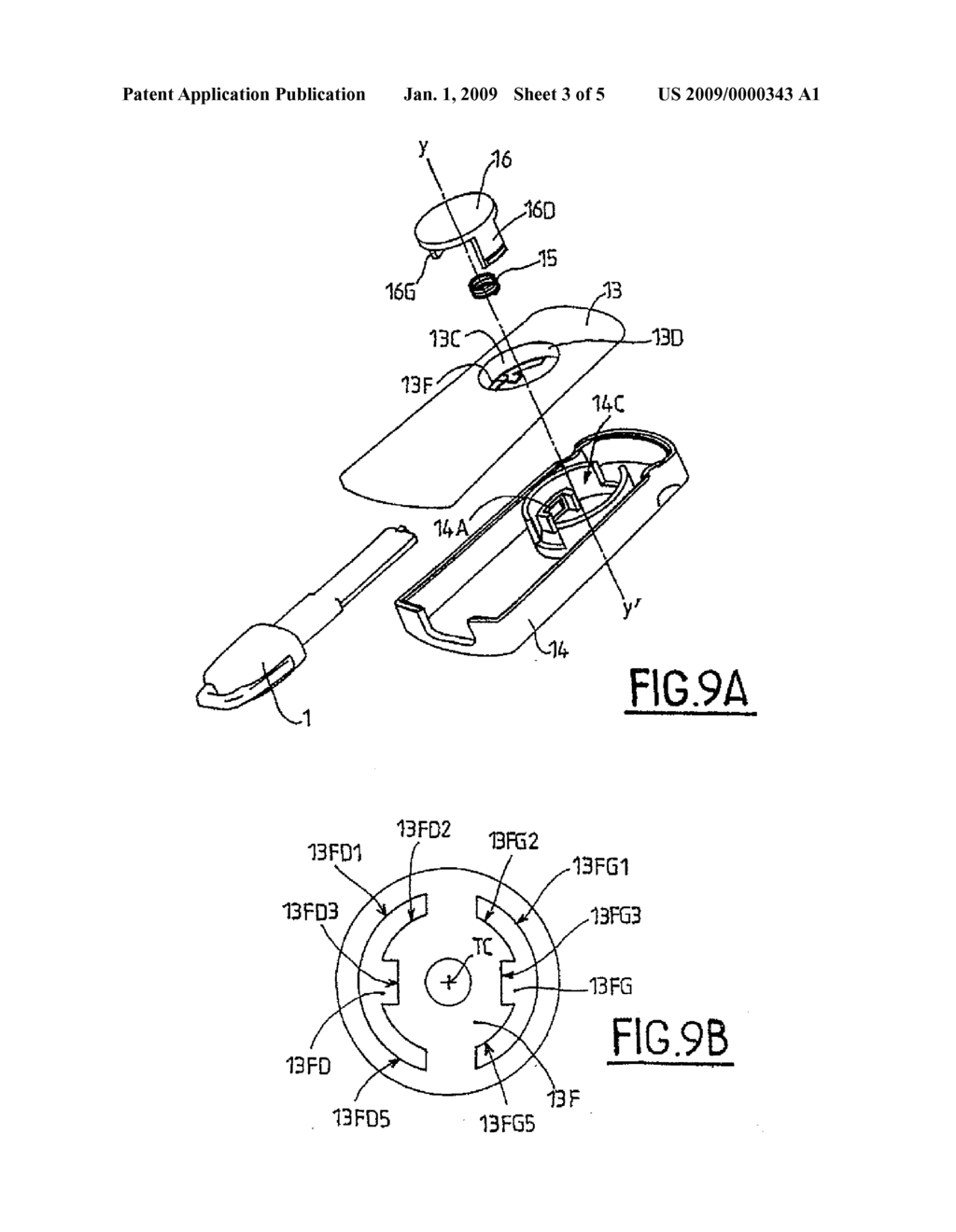 Device for Positioning and Holding an Emergency Key - diagram, schematic, and image 04