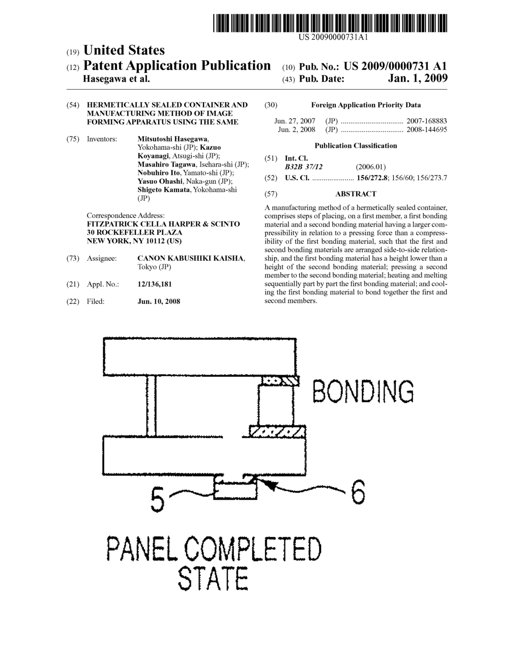 HERMETICALLY SEALED CONTAINER AND MANUFACTURING METHOD OF IMAGE FORMING APPARATUS USING THE SAME - diagram, schematic, and image 01