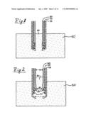 Rock Core Removal Method and Apparatus diagram and image