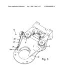 Clutch with adjusting device diagram and image