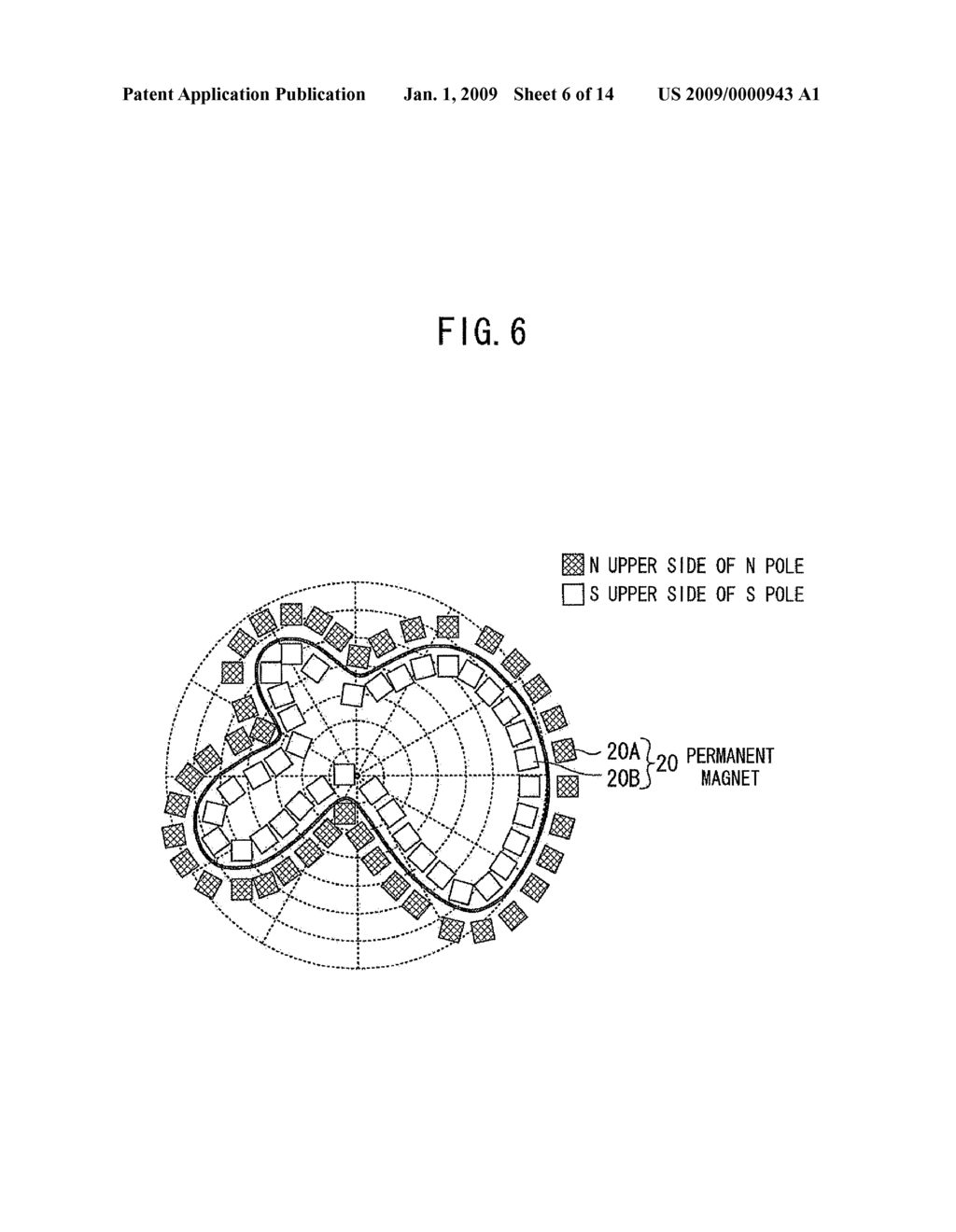 MAGNETRON SPUTTERING APPARATUS AND MANUFACTURING METHOD FOR STRUCTURE OF THIN FILM - diagram, schematic, and image 07