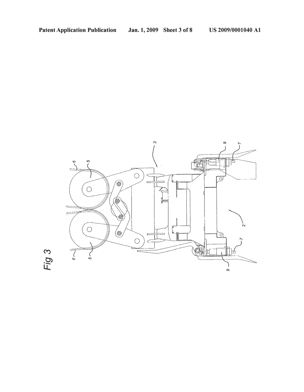 HEAD BLOCK AND CONTAINER CRANE COMPRISING SUCH HEAD BLOCK - diagram, schematic, and image 04