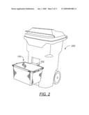 MOUNTABLE RECYCLE CONTAINER diagram and image