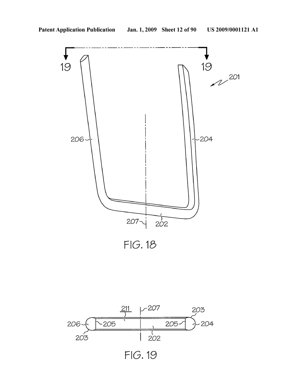 Surgical staple having an expandable portion - diagram, schematic, and image 13