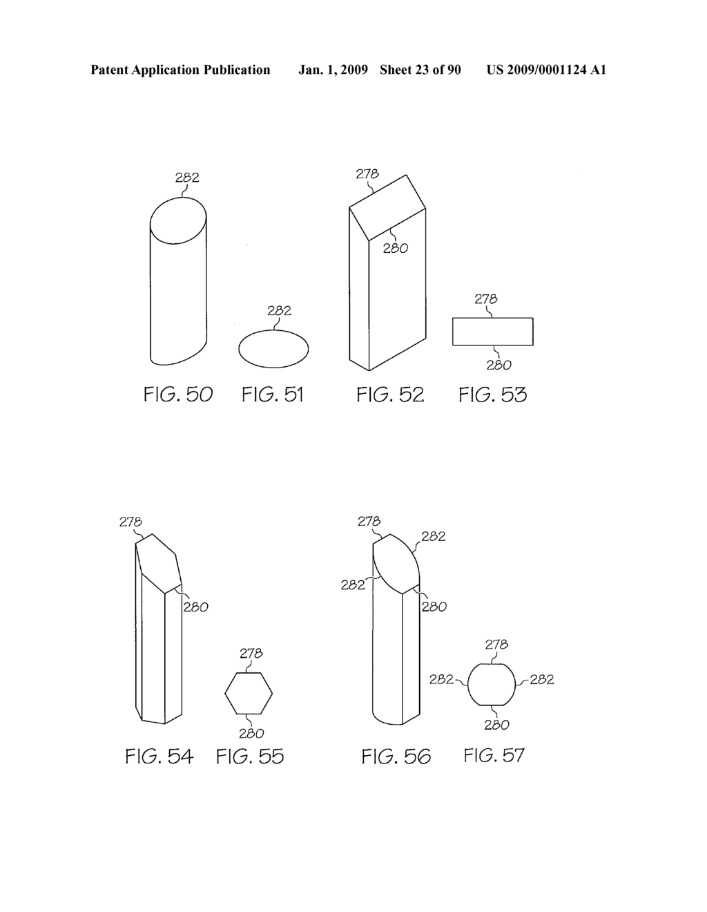 Staple cartridge cavity configurations - diagram, schematic, and image 24