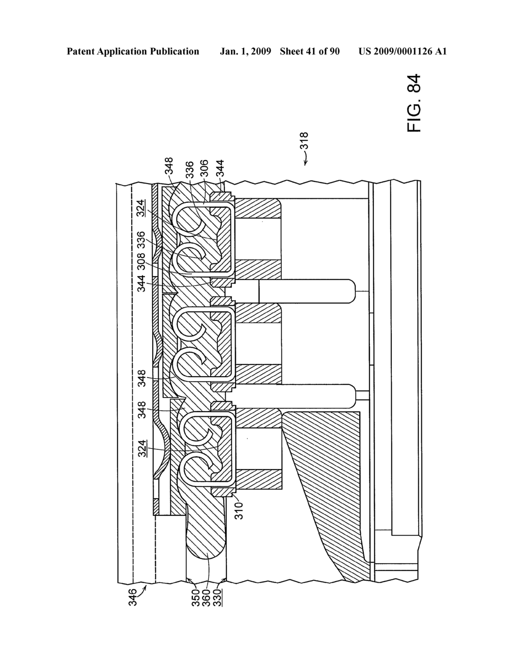 Surgical staples with improved tissue compression features - diagram, schematic, and image 42