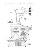 Imaging scanner with illumination and exposure control diagram and image