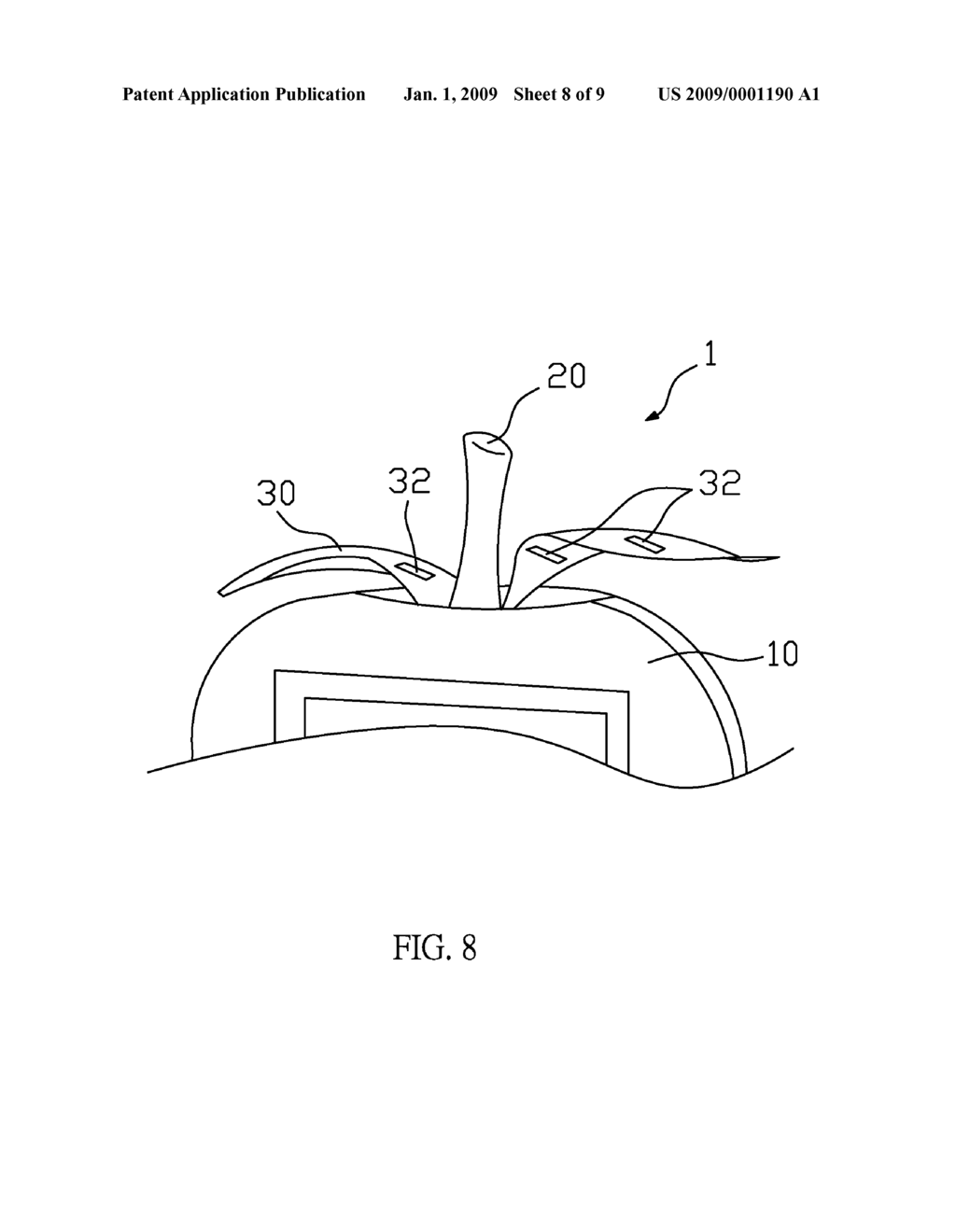 Display Apparatus With Scent Disperse Device - diagram, schematic, and image 09