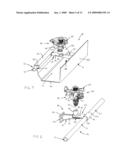 Elevated sprinkler system for a building diagram and image