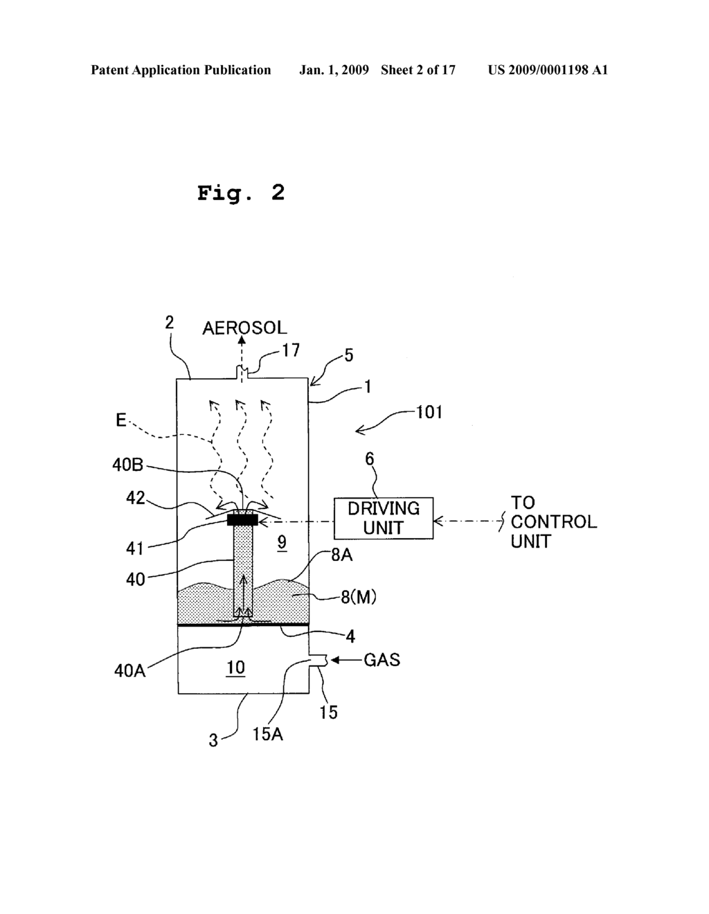 AEROSOL-GENERTING APPARATUS, FILM-FORMING APPARATUS, AND AEROSOL-GENERATING METHOD - diagram, schematic, and image 03