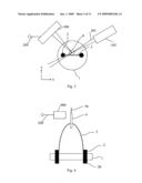 ARRANGEMENT AND METHOD FOR COMPENSATING EMITTER TIP VIBRATIONS diagram and image