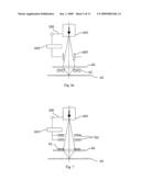 ARRANGEMENT AND METHOD FOR COMPENSATING EMITTER TIP VIBRATIONS diagram and image