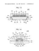 Semiconductor element mount, semiconductor device, imaging device, light emitting diode component and light emitting diode diagram and image