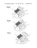 Separating and transporting flexible two-dimensional (sheet-like) product diagram and image