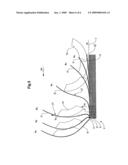 Separating and transporting flexible two-dimensional (sheet-like) product diagram and image