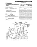 WHEEL CHAIR HANDLE diagram and image