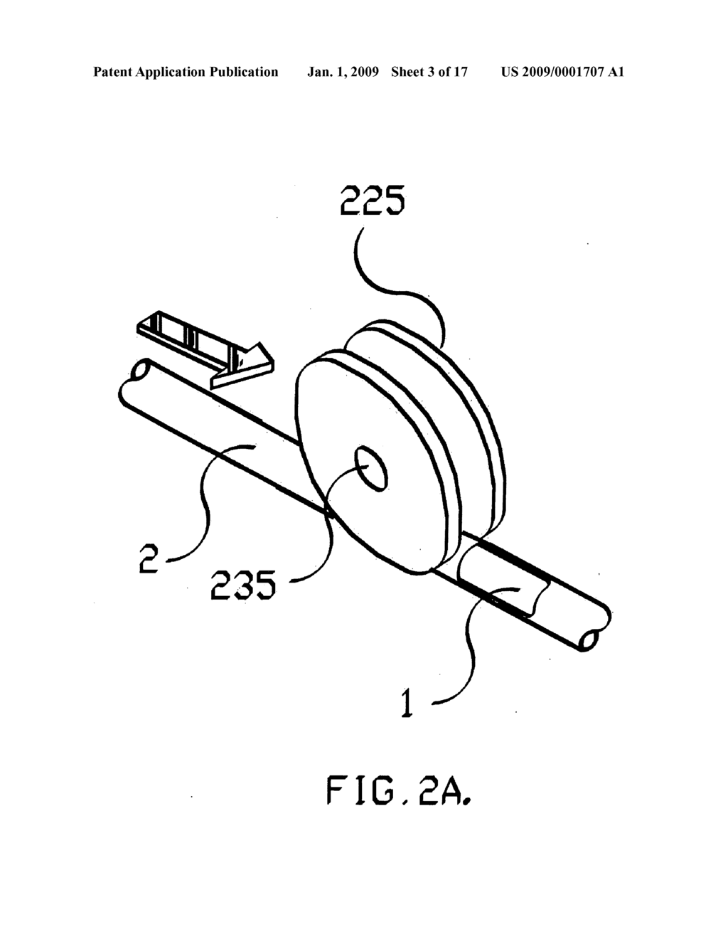 Labeled Cable and Apparatus for Affixing Same - diagram, schematic, and image 04