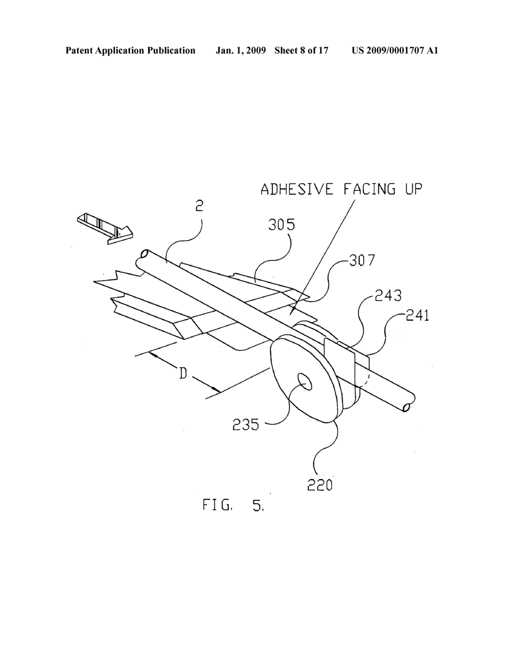 Labeled Cable and Apparatus for Affixing Same - diagram, schematic, and image 09