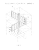 VERTICAL AXIS WINDMILL WITH WINGLETTED AIR-TILTABLE BLADES diagram and image