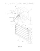 VERTICAL AXIS WINDMILL WITH WINGLETTED AIR-TILTABLE BLADES diagram and image