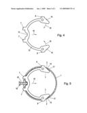 Mechanism for Securing the Handle of a Door or Window diagram and image