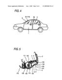 Roof side weather strip for automobile diagram and image