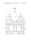 VEHICLE BODY STRUCTURE diagram and image