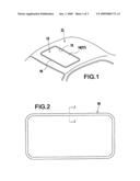 Foof weather strip diagram and image