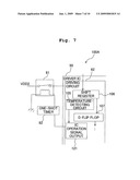 ELECTRIC POWER SUPPLY CUT-OFF CIRCUIT AND LIQUID DROPLET DISCHARGE APPARATUS diagram and image