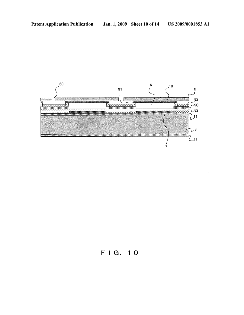 ULTRASOUND TRANSDUCER MANUFACTURED BY USING MICROMACHINING PROCESS, ITS DEVICE, ENDOSCOPIC ULTRASOUND DIAGNOSIS SYSTEM THEREOF, AND METHOD FOR CONTROLLING THE SAME - diagram, schematic, and image 11