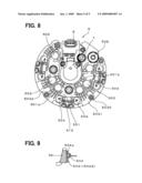Automotive alternator having rectifier device diagram and image