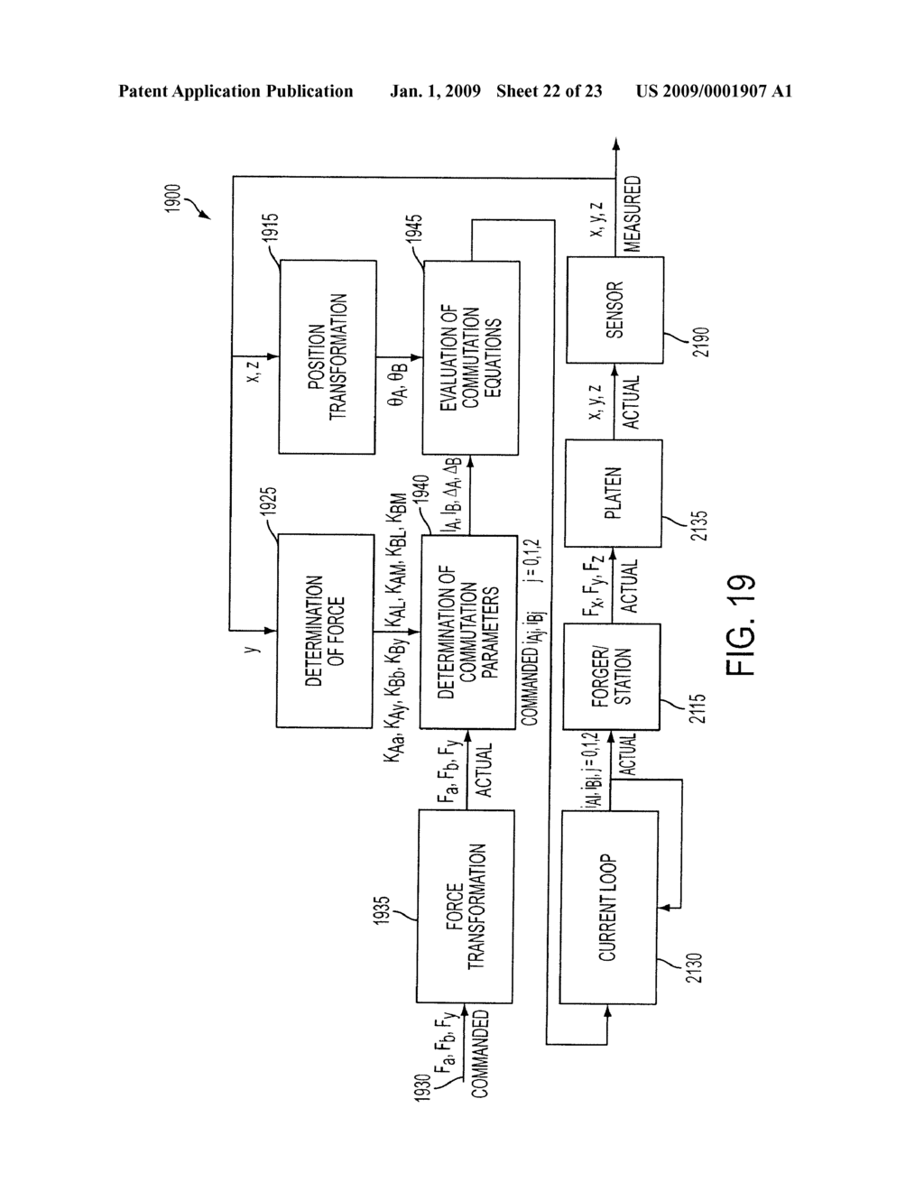 COMMUTATION OF AN ELECTROMAGNETIC PROPULSION AND GUIDANCE SYSTEM - diagram, schematic, and image 23