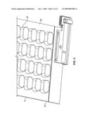 ELECTRICAL CONNECTOR INTERFACED WITH CONDUCTIVE INK ON A CARDBOARD SUBSTRATE diagram and image