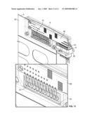 ELECTRICAL CONNECTOR INTERFACED WITH CONDUCTIVE INK ON A CARDBOARD SUBSTRATE diagram and image