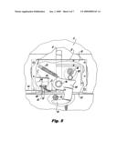 Digital vehicle cargo security system diagram and image