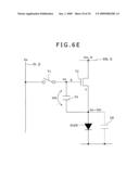 EL display panel, power supply line drive apparatus, and electronic device diagram and image