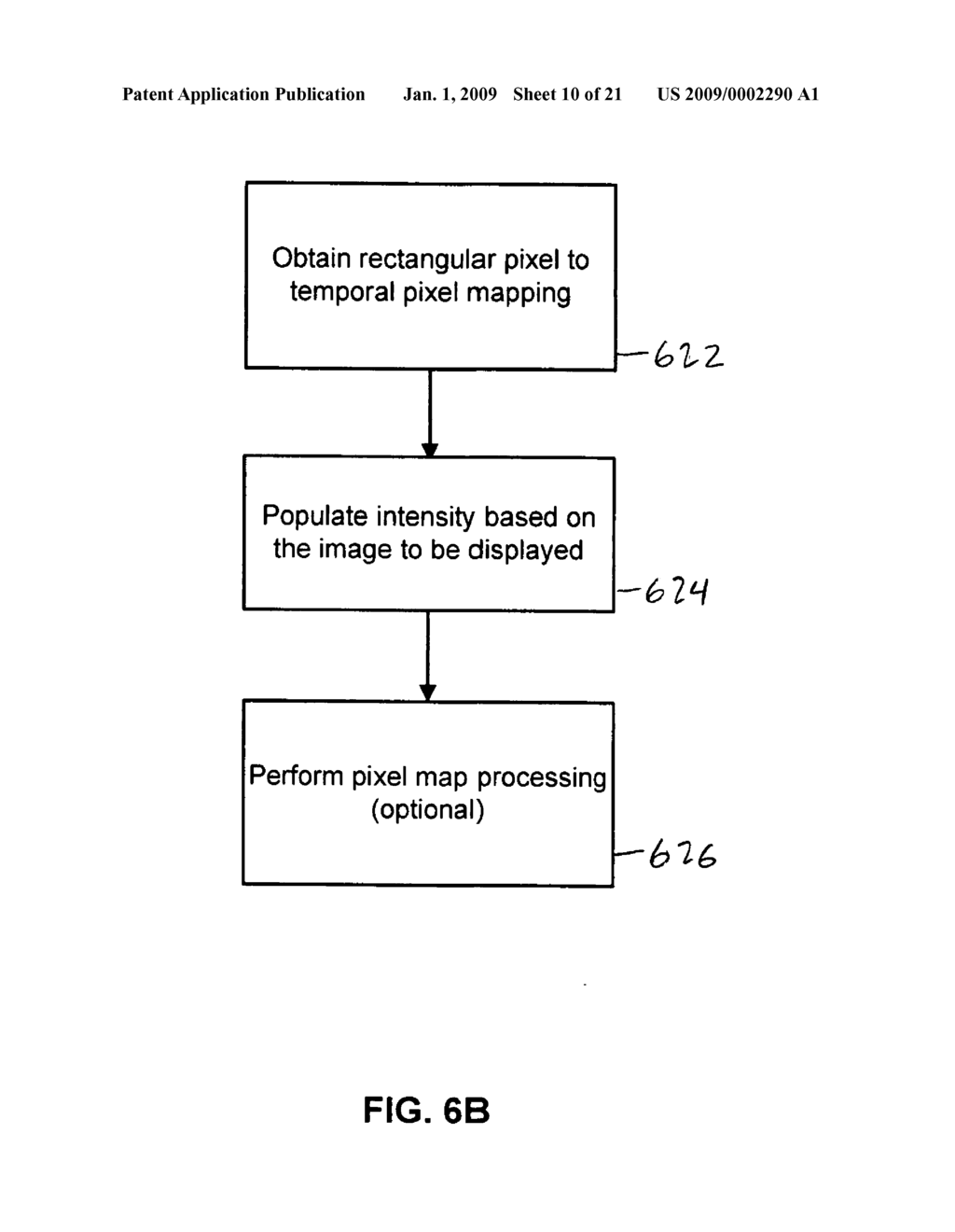 Rendering an image pixel in a composite display - diagram, schematic, and image 11